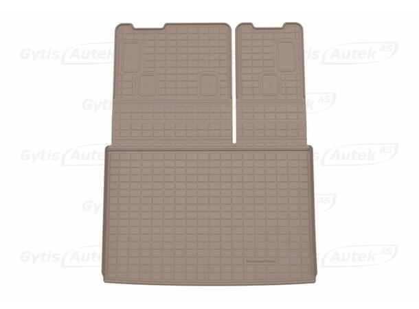 Bagasjeromsmatte med rygg | Chevrolet Suburban | gytisautek.no