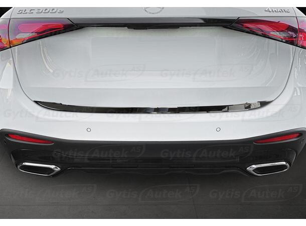 Baklukelist. Mørk. Stål MB GLC-Klasse X254 2022-2024 SUV 