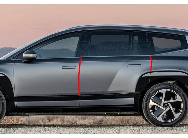 Dørkantbeskyttere | PPF-folie | Hyundai IONIQ 9 2025-> |gytisautek.no