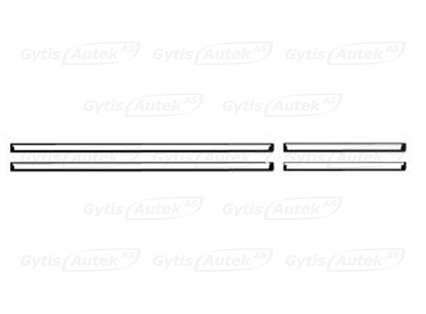 Dørkantbeskyttere | PPF-folie | Hyundai IONIQ 9 2025-> |gytisautek.no