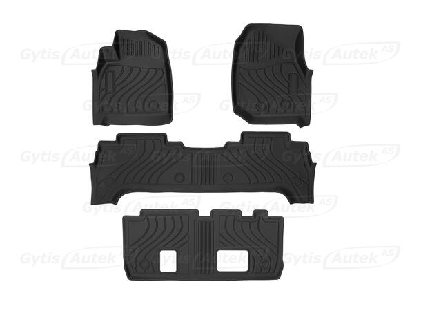 Gulvmatter | Toyota Land Cruiser 100 1998-2007 | gytisautek.no