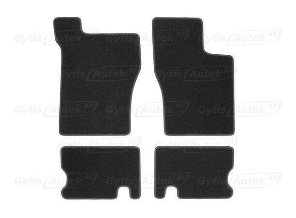 Gulvmatter i stoff | Opel Kadett E 1989-1993 | gytisautek.no