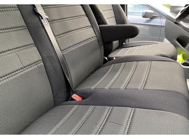 Setetrekk. 1 + 2 seter. Stoff Citroen Berlingo 2024-> 
