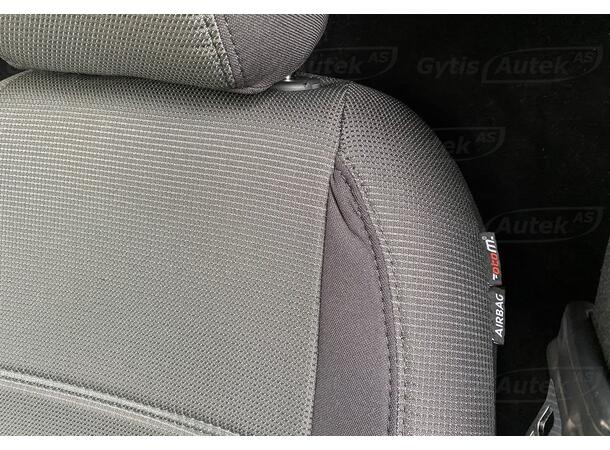Setetrekk. 1 + 2 seter. Stoff Citroen Berlingo 2024-> 