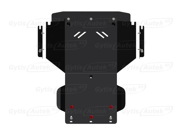 Bunnplate i stål til Toyota Land Cruiser 100 | gytisautek.no