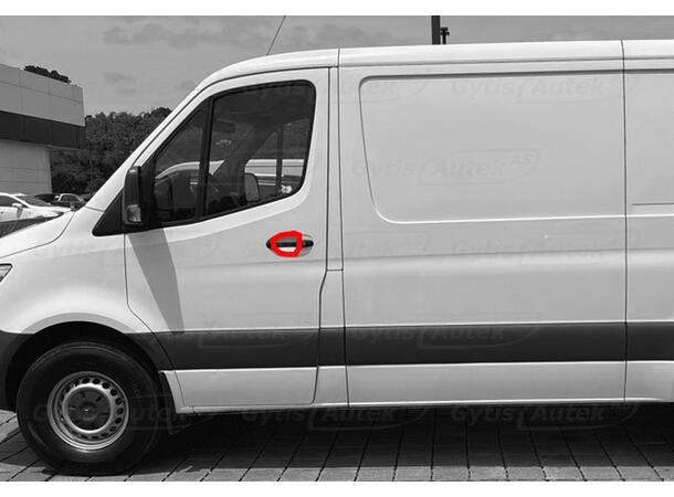 Dørhåndtakbeskyttere | PPF-folie | MB Sprinter 2018-> | gytisautek.no