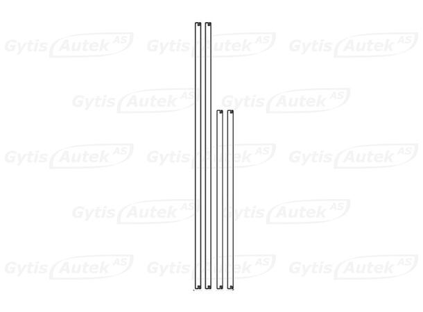 Dørkantbeskyttere | PPF-folie | Audi A6 e-tron 2025-> | gytisautek.no