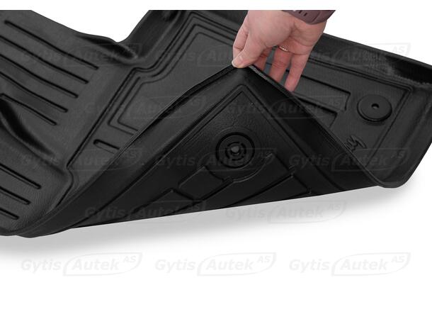 Gulvmatter. Gummi Zeekr X 2026-> 