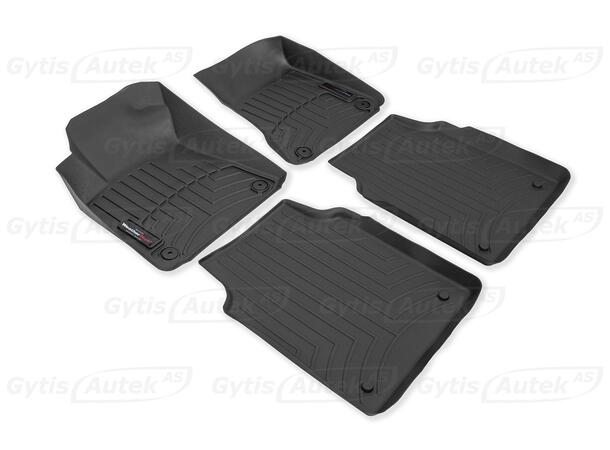 Gulvmatter. Plast Audi A8L 2010-2017 Lang 