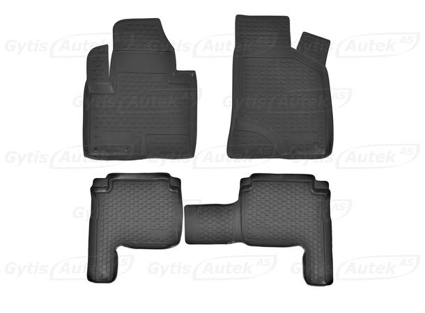 Gulvmatter til Hyundai Santa Fe 2010-2012 | gytisautek.no
