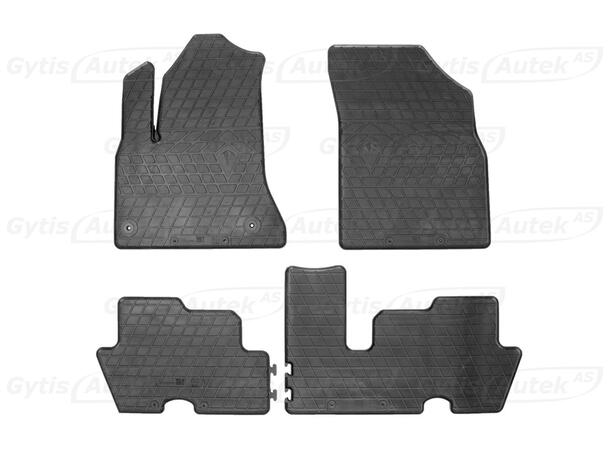 Gummimatter | Citroen C4 Picasso 2006-2012 | gytisautek.no