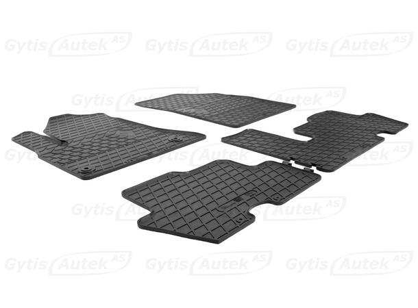 Gummimatter | Citroen C4 Picasso 2006-2012 | gytisautek.no