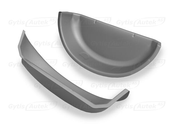 Hjulbuebeskyttere. Plast VW T7 2025-> 