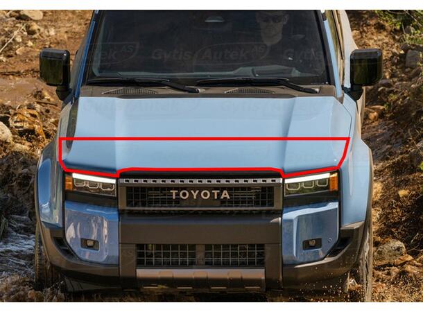 Panserbeskytter | PPF | Toyota Land Cruiser 250 2025-> |gytisautek.no