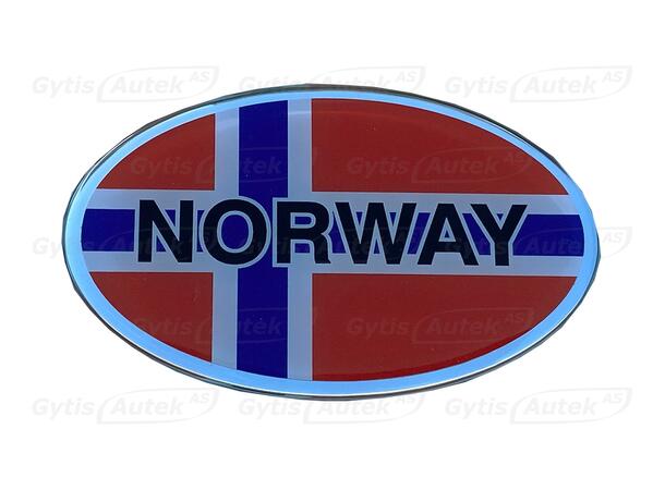 3D klistremerke. Norge Universalt 