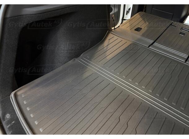 Bagasjeromsmatte med rygg | Tesla Model Y 2025-> | gytisautek.no