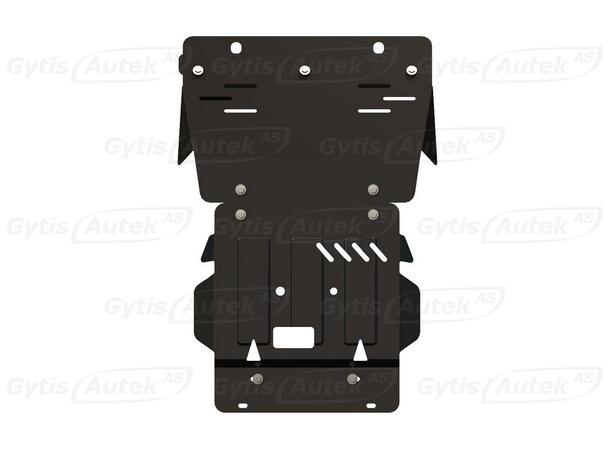 Bunnplate i stål til Toyota Land Cruiser 120  gytisautek.no