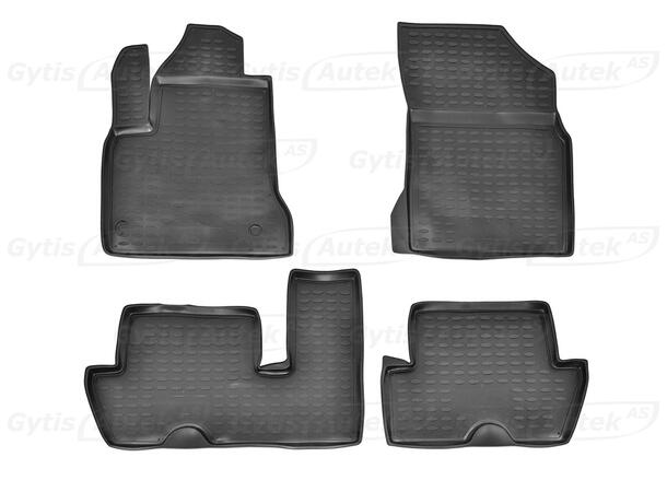 Gulvmatter til Citroen C4 Picasso 2006-2012 | gytisautek.no
