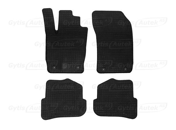Gummimatter | Audi A1 2010-2018 | gytisautek.no