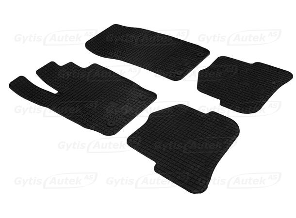 Gummimatter | Audi A1 2010-2018 | gytisautek.no