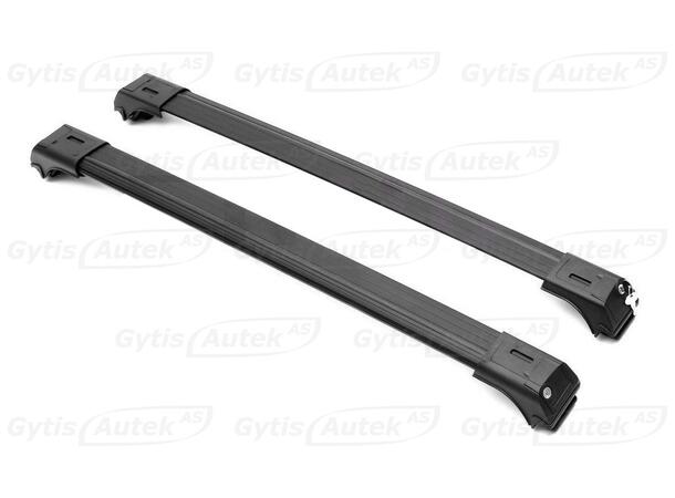 Takstativ. Skybar. Svart Audi A6 2011-2018 