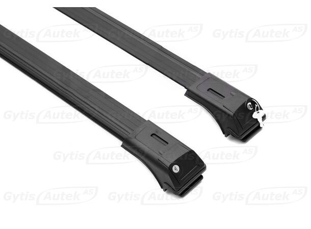 Takstativ. Skybar. Svart VW Tiguan 2016-2023 