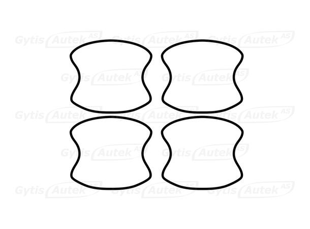 Dørhåndtakbeskyttere | PPF-folie | VW T7 2025-> | gytisautek.no