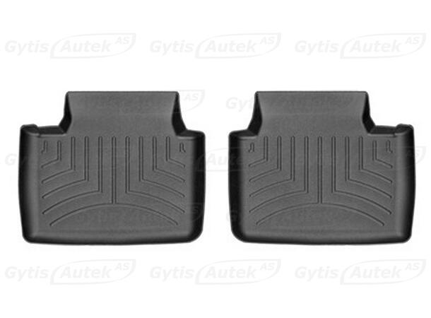 Gulvmatter. Bak. Plast Porsche Panamera 971 2017-2023 