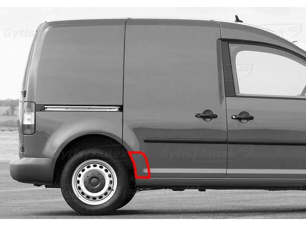 Hjulbuer |Beskyttelsesfolie | VW Caddy 2004-2015 | gytisautek.no