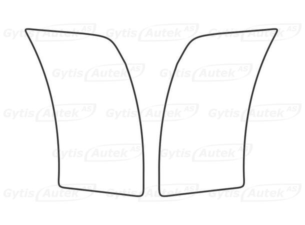 Hjulbuer |Beskyttelsesfolie | VW Caddy 2004-2015 | gytisautek.no