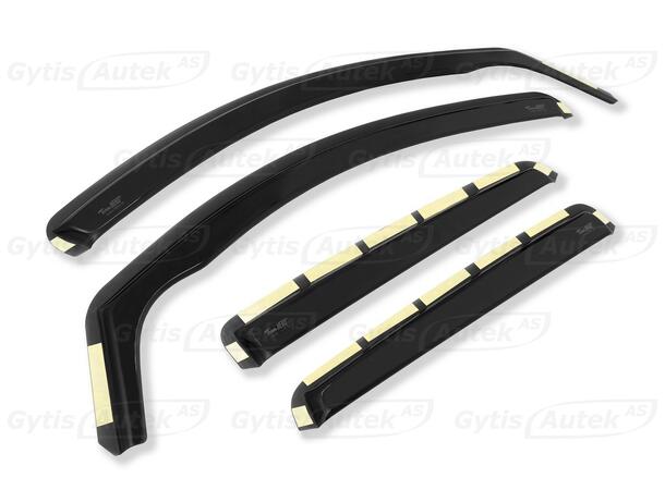 Vindavvisere. In-Channel Nissan Qashqai+2 2008-2013 