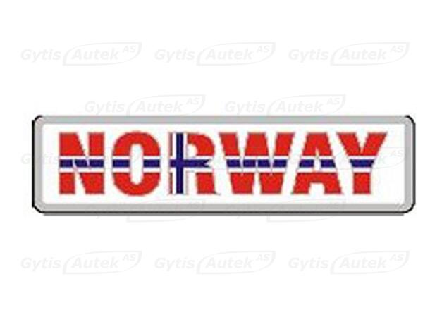 3D klistremerke. Norge Universalt 