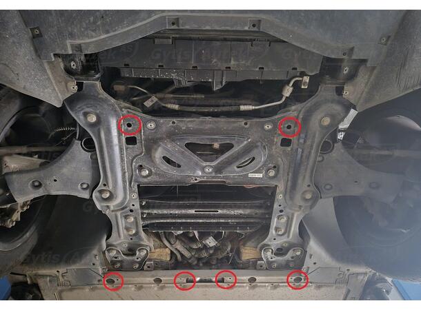 Bunnplate. Stål VW ID.3 2020-> 