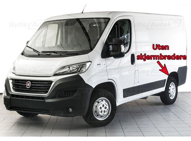 Lokariskjermer med skvettlapper | Opel Movano 2022-> | gytisautek.no