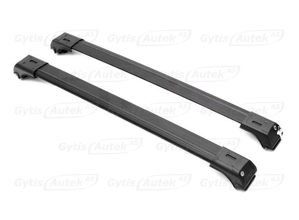 Takstativ. Skybar. Svart VW Touran 2003-2015 