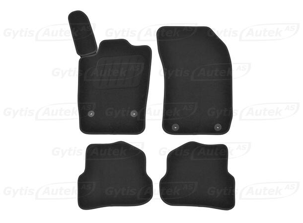 Gulvmatter i stoff til Audi A1 2010-2018 | gytisautek.no