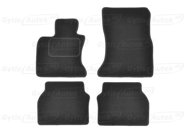 Gulvmatter i stoff til BMW 5 ser. F07 2010-2016 | gytisautek.no