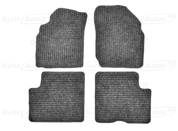 Gulvmatter i stoff til Nissan Almera 1995-2000 | gytisautek.no
