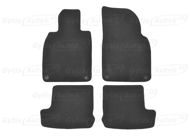 Gulvmatter i stoff til Porsche 911 991 2012-2019 | gytisautek.no