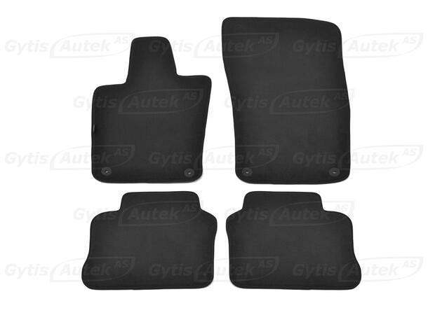 Gulvmatter i stoff til Porsche Panamera 970 2009-2016 | gytisautek.no