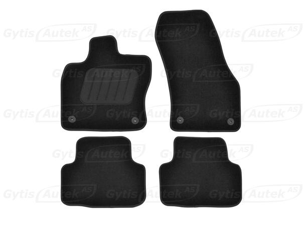 Gulvmatter i stoff til VW Golf VII Sportsvan 2014-2018 |gytisautek.no