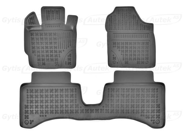 Toyota Yaris 2010-2014 gulvmatter | gytisautek.no