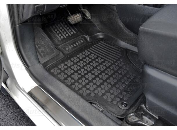 Toyota Yaris 2010-2014 gulvmatter | gytisautek.no