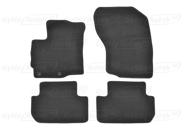 Gulvmatter i stoff til Mitsubishi Outlander 2013-2021 | gytisautek.no
