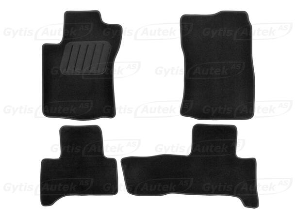 Gulvmatter i stoff til Toyota Land Cruiser 150 | gytisautek.no