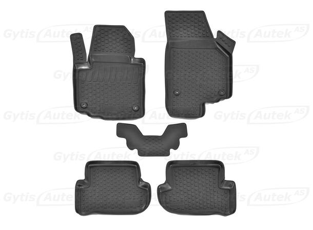 Gulvmatter til Skoda Yeti 2009-2017 | gytisautek.no