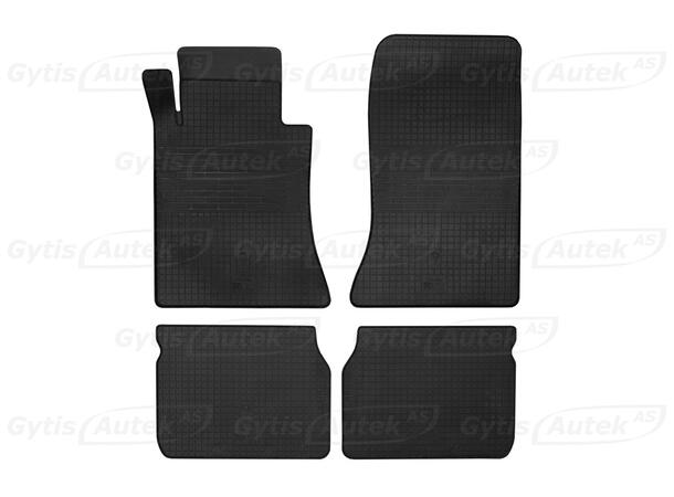 Gummimatter | Mercedes-Benz W124 1986-1995 | gytisautek.no