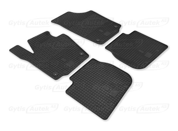 Gummimatter til Skoda Rapid 2013-2019 | 100% passform | gytisautek.no