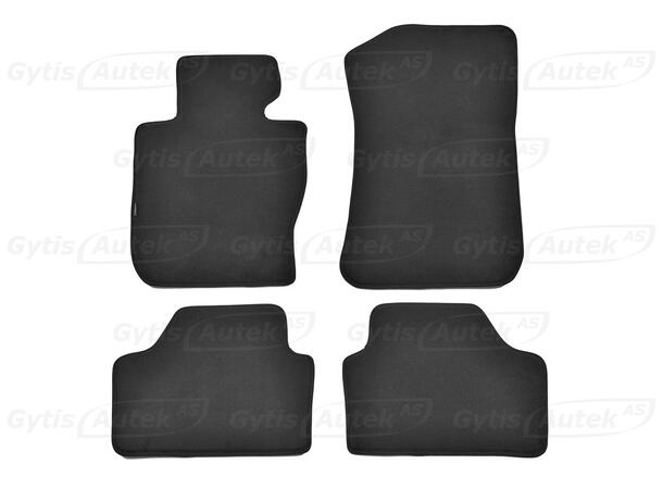 Gulvmatter i stoff til BMW X1 E84 2010-2015 | gytisautek.no