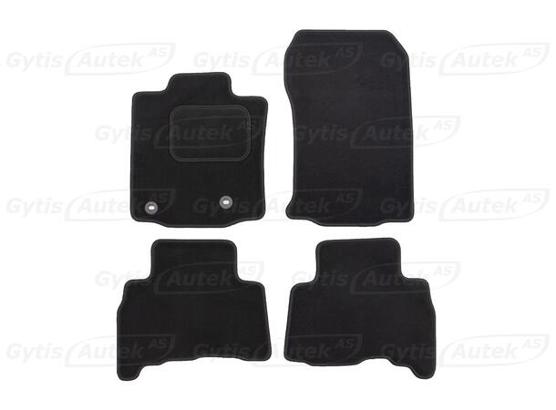 Gulvmatter i stoff til Toyota Land Cruiser 150 2014-> | gytisautek.no